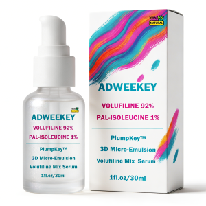 Volufiline 92% Serum with Beta-Glucan, PlumpKey™ 3D Micro-Emulsion, Pal-Isoleucine 1%, Lightweight Non-Greasy Face Serum
