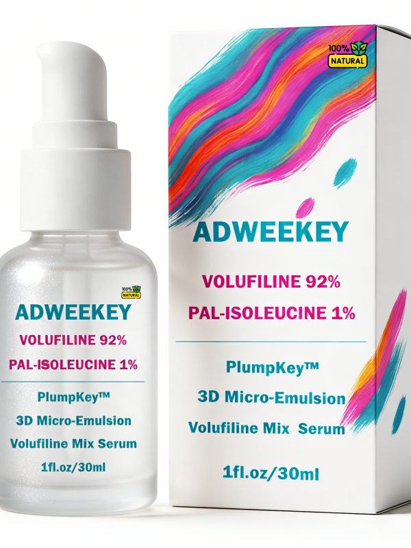 Volufiline 92% Serum with Beta-Glucan, PlumpKey™ 3D Micro-Emulsion, Pal-Isoleucine 1%, Lightweight Non-Greasy Face Serum — natural skincare by ADWEEKEY